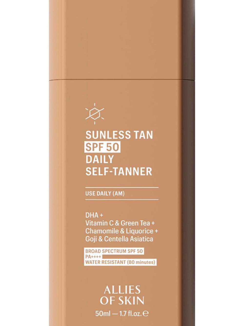 ALLIES OF SKIN Sunless Tan SPF 50 Daily Self-Tanner